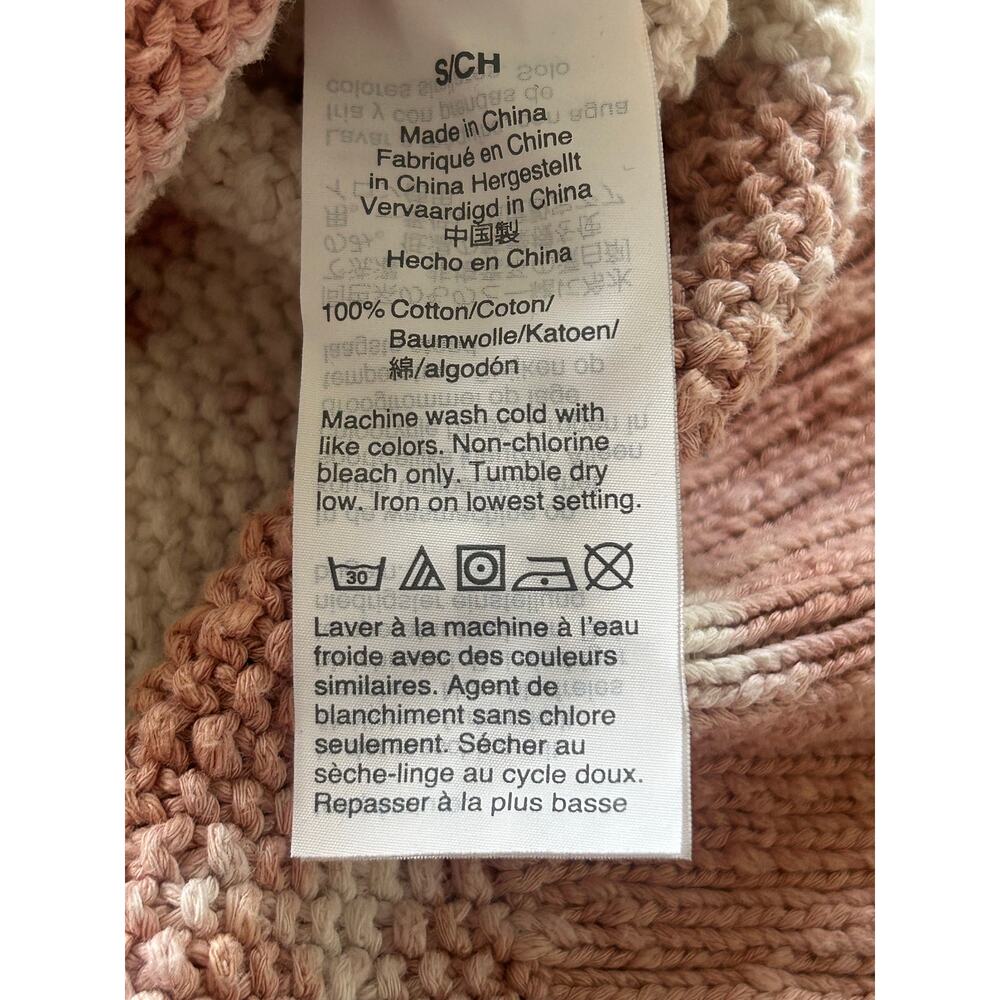 Madewell Rainbow Tie-Dye Westford Pullover Sweater Size Small - Picture 7 of 8